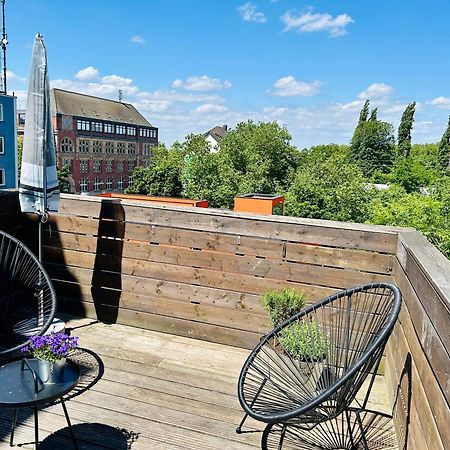 Feelslikehome - Urbane Altbauwohnung Mit Dachterasse& Parkplatz Bochum Ngoại thất bức ảnh
