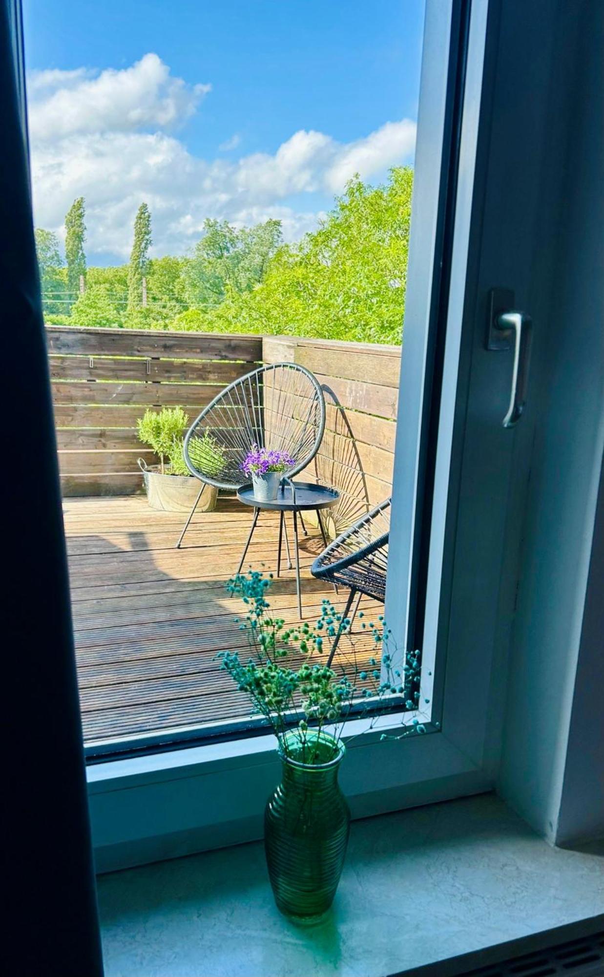 Feelslikehome - Urbane Altbauwohnung Mit Dachterasse& Parkplatz Bochum Ngoại thất bức ảnh