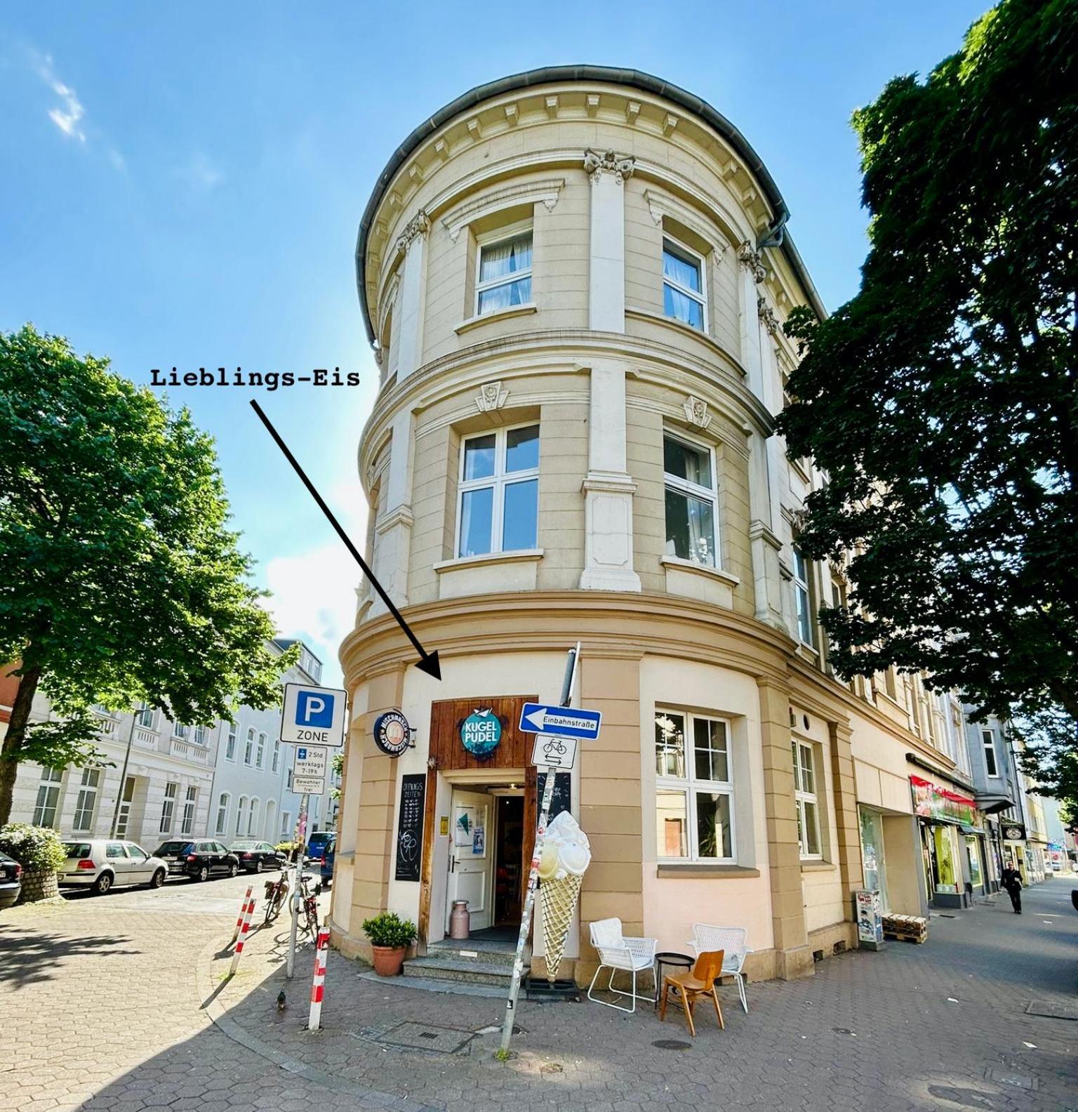 Feelslikehome - Urbane Altbauwohnung Mit Dachterasse& Parkplatz Bochum Ngoại thất bức ảnh